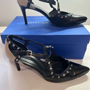Stuart Weitzman Strappy Heels Studs Size 9​​​